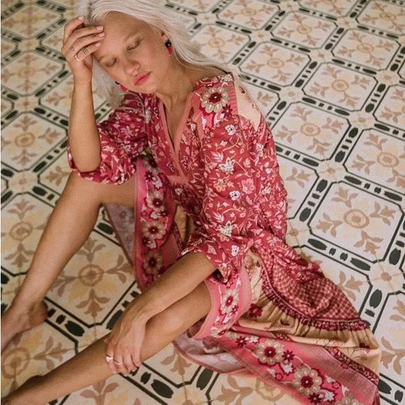 Spell & the Gypsy Portobello Gown Dress size XS New with Tags - Picture 4 of 14